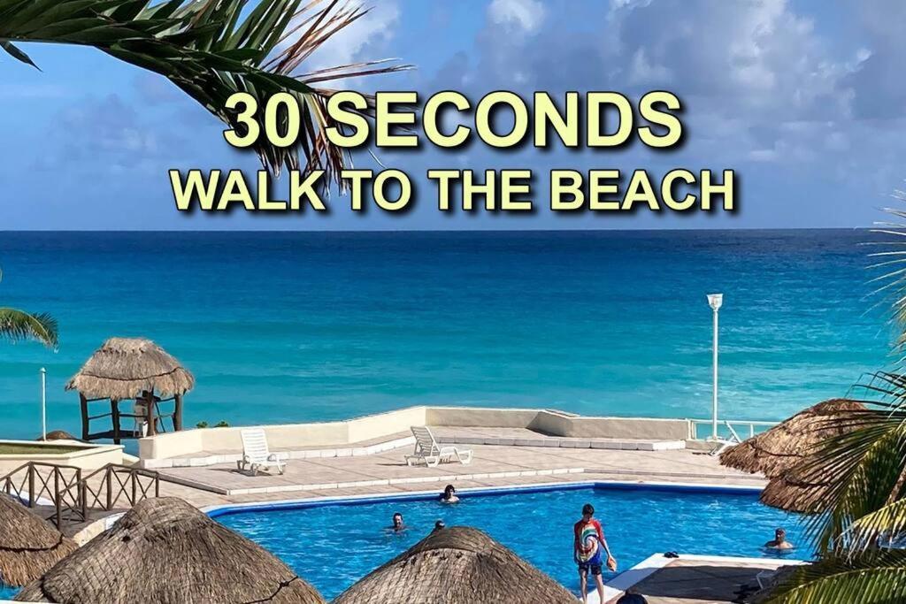Cancun Oceanfront, Entire Apartment 외부 사진