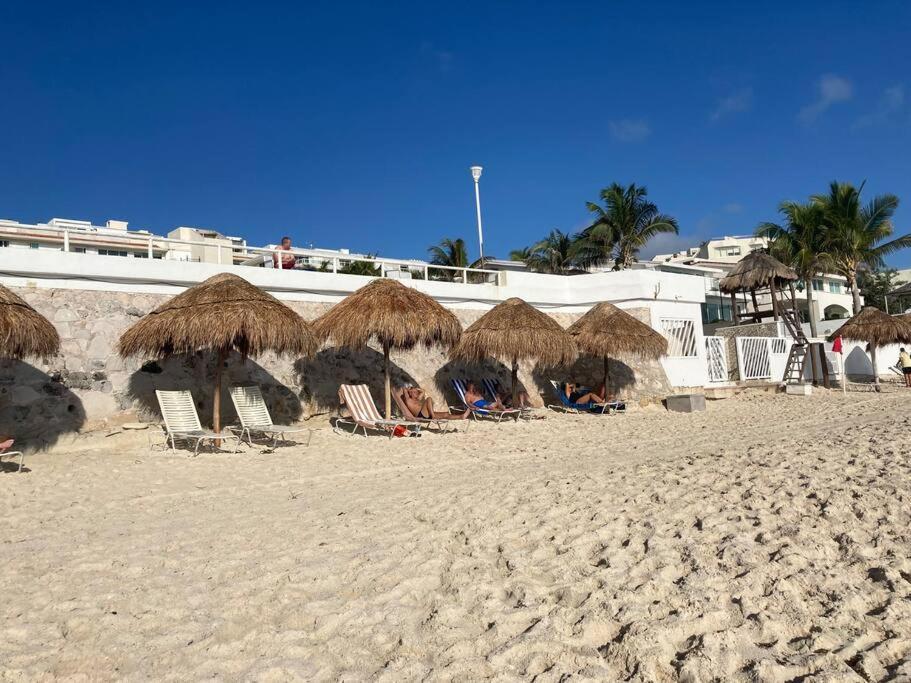 Cancun Oceanfront, Entire Apartment 외부 사진