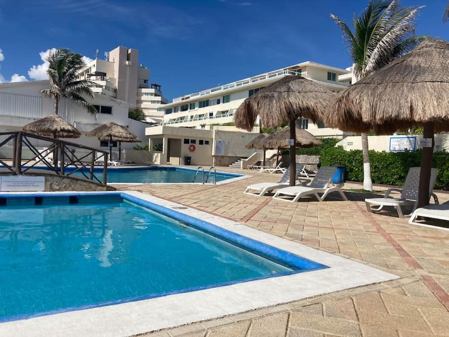 Cancun Oceanfront, Entire Apartment 외부 사진