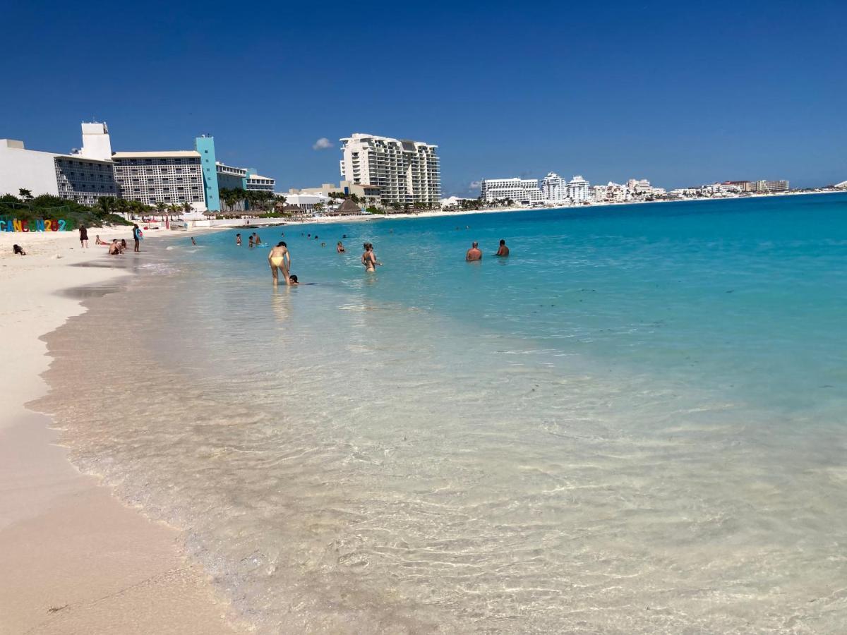 Cancun Oceanfront, Entire Apartment 외부 사진